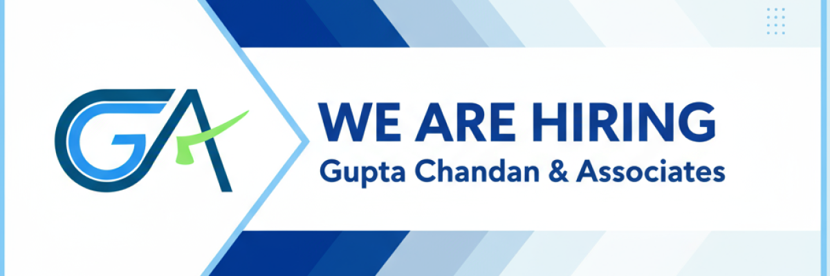 job vacancy at gupta chandan & Associates